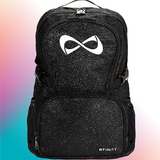 NFINITY BACKPACK - Black Sparkle with White Logo