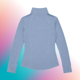 Blue Fitted Jacket