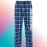 Plaid Blue Pyjama Pants 2026