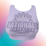 Nationals 2025 Crop Top (Purple Set)
