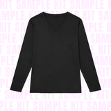 Sample Kit - Full Length V Neck Top (Female)