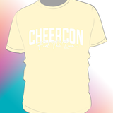 TEE - Cheercon Puff Print Lemon